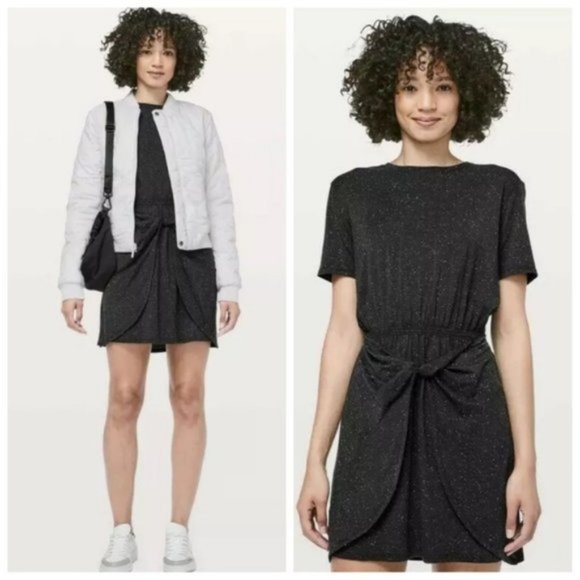 LULULEMON UNWIND YOUR MIND BLACK WHITE SPEC - Picture 2 of 16